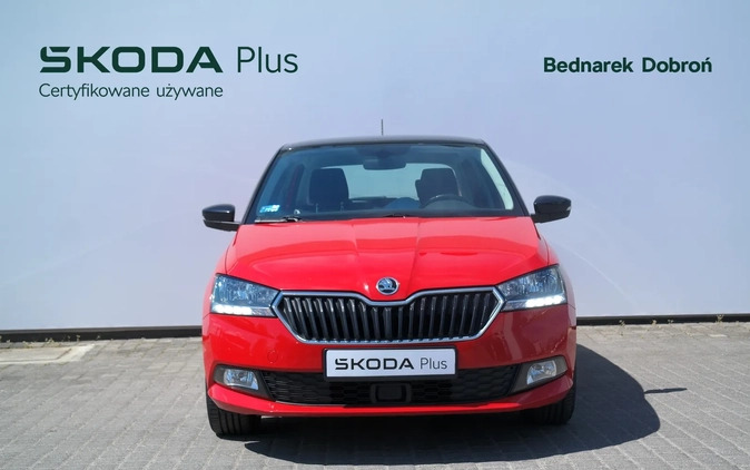 Skoda Fabia cena 57900 przebieg: 53799, rok produkcji 2019 z Krapkowice małe 407